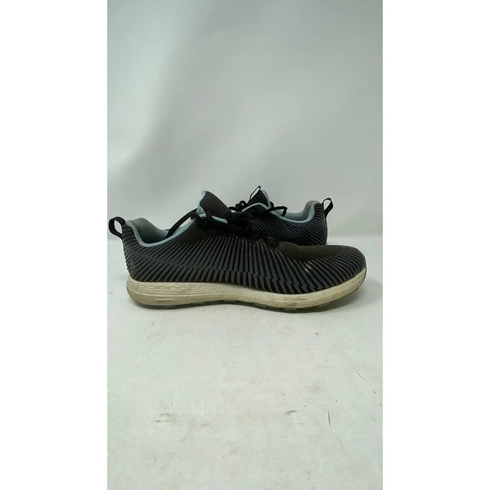 Skechers Go Golf Elite V.4 Spikeless Golf Shoes Black Blue 123021 Mens 11